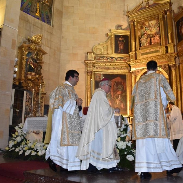 Ordenación de diácono de Juan José Carbajo y Millán Núñez