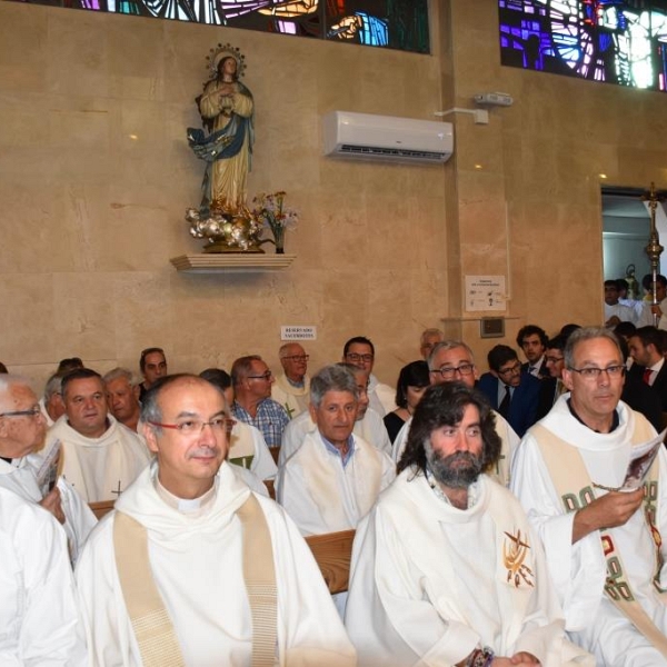 Ordenación de diácono de Juan José Carbajo y Millán Núñez