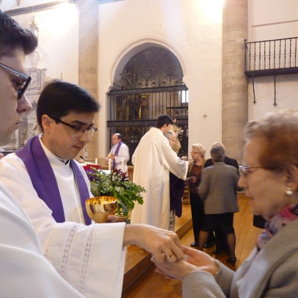 Eucaristía en la iglesia de San Andrés