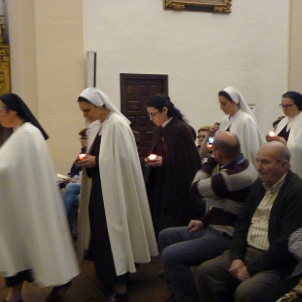 Apertura del Año Teresiano en el Carmelo de Toro