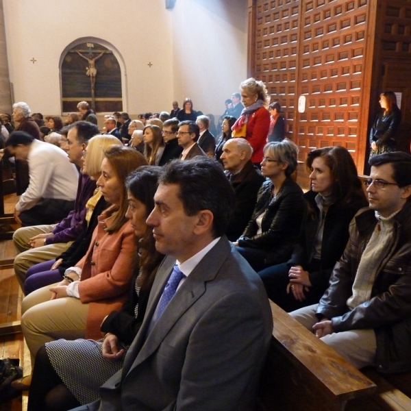 Eucaristía en la iglesia de San Andrés