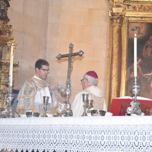 Ordenación de diácono de Juan José Carbajo y Millán Núñez