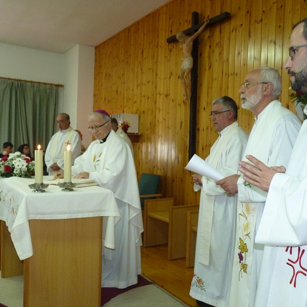 Signo jubilar del arciprestazgo de Sayago en la residencia de Fermoselle