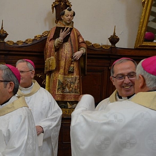 El obispo asiste a la toma de posesión de Gil Tamayo como arzobispo coadjutor de Granada