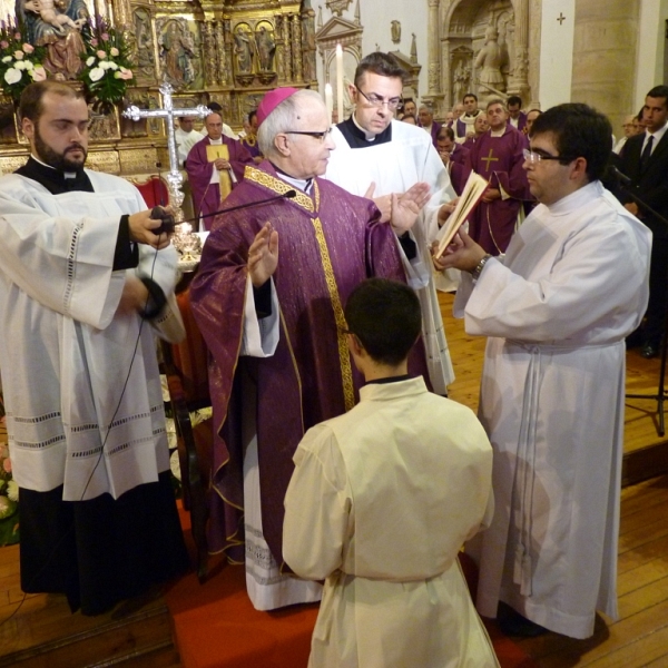 Ordenación de diácono de Agustín Crespo