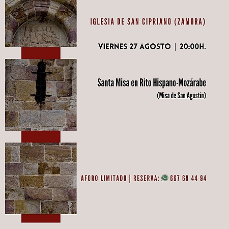 Misa en rito hispano- mozárabe