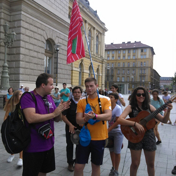 Grupo neocatecumenal en Budapest