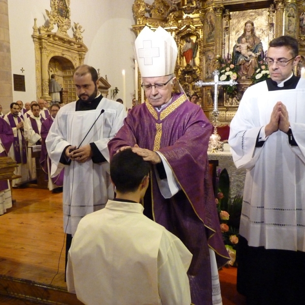 Ordenación de diácono de Agustín Crespo