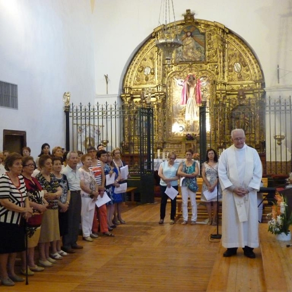 Eucaristía y unción en la iglesia de Villarrín