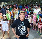 El “niño lobo” visitó el Campamento Diocesano