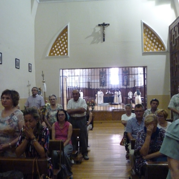 Celebración de Santo Domingo en el convento de las Dominicas Dueñas