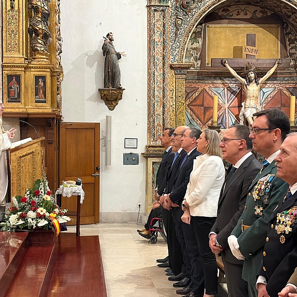 San Torcuato acoge la tradicional celebración de la Virgen del Pilar
