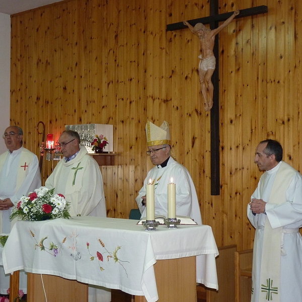 Signo jubilar del arciprestazgo de Sayago en la residencia de Fermoselle