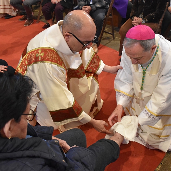 La Diócesis inicia el Triduo Pascual con una llamada al servicio y la fraternidad