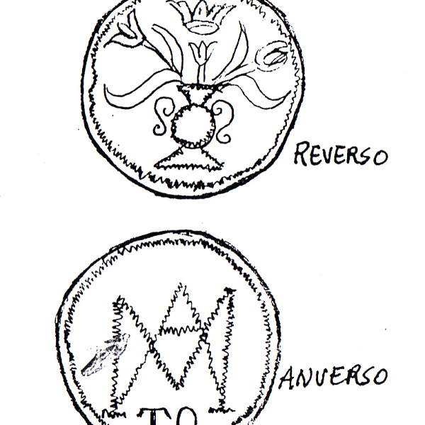 Monedas con las armas del Cabildo de la Colegiata de Toro