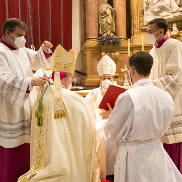 Ordenación y toma de posesión de don Fernando