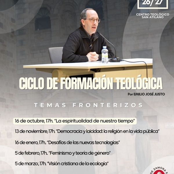 - «La espiritualidad de nuestro tiempo» inaugura el nuevo curso del Centro Teológico San Atilano
