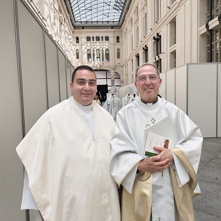 La diócesis de Zamora, muy presente en el encuentro con el Papa en Madrid