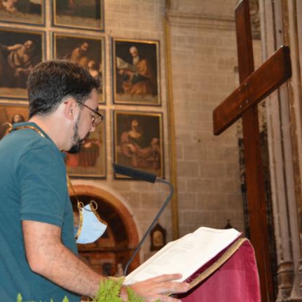 La Cruz de los jóvenes y el icono de María, en Zamora