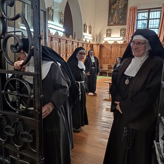 Eucaristía de despedida de las hermanas clarisas del Convento de Santa Marina