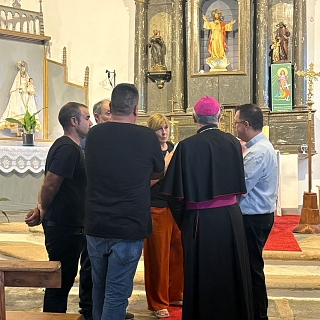 Fernando Valera culmina en Alba cinco días de visita pastoral, escucha y esperanza