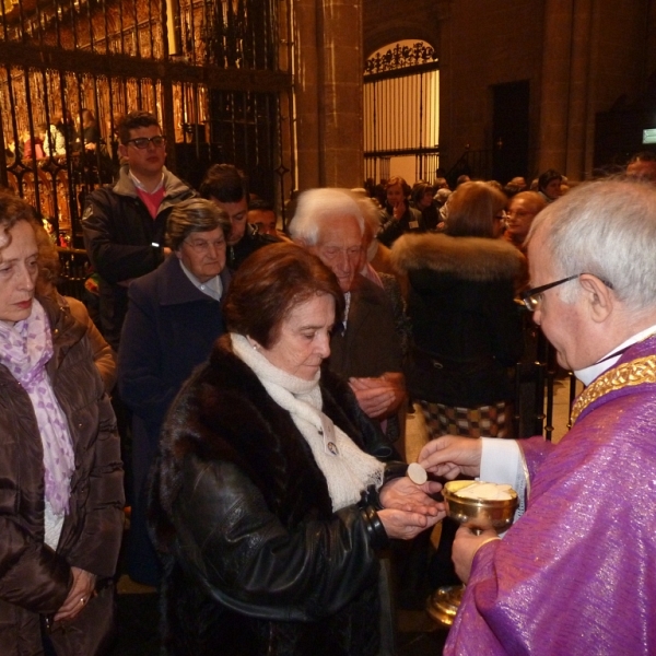 Eucaristía en la Catedral