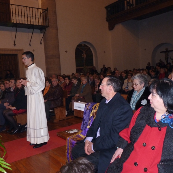 Ordenación de diácono de Agustín Crespo