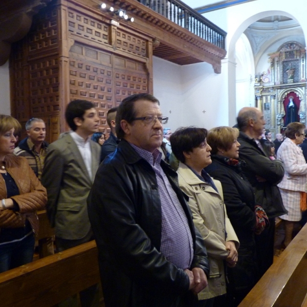 Eucaristía en la iglesia de San Andrés