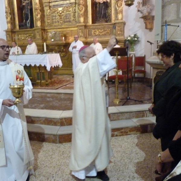 Visita pastoral a Aliste-Alba