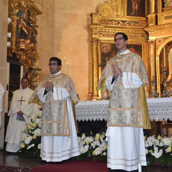 Ordenación de diácono de Juan José Carbajo y Millán Núñez