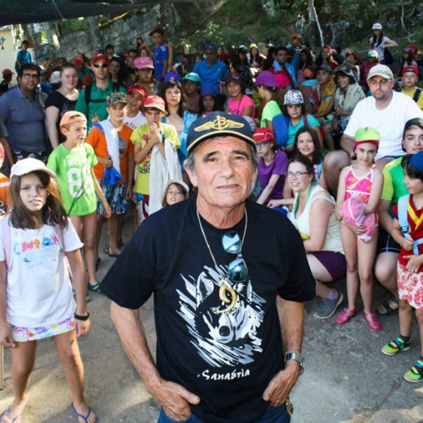 El “niño lobo” visitó el Campamento Diocesano