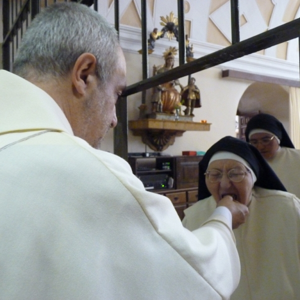 Celebración de Santo Domingo en el convento de las Dominicas Dueñas