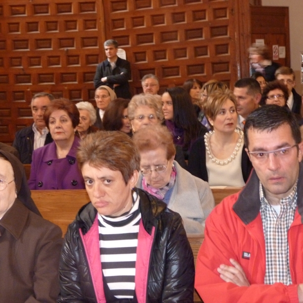 Eucaristía en la iglesia de San Andrés