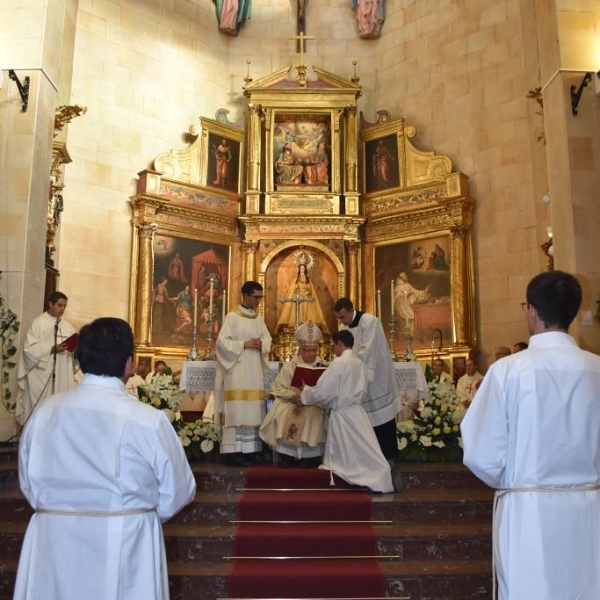 Ordenación de diácono de Juan José Carbajo y Millán Núñez