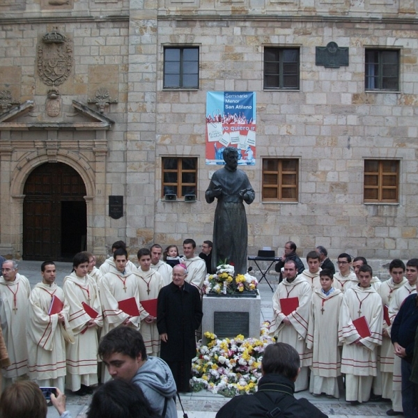 Misa y ofrenda floral a San Alfonso de Zamora