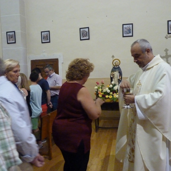 Celebración de Santo Domingo en el convento de las Dominicas Dueñas