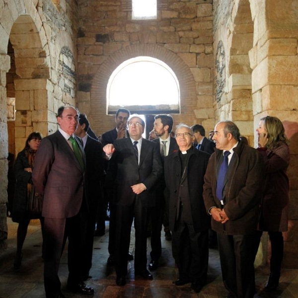 Inauguración de la restauración de San Pedro de la Nave