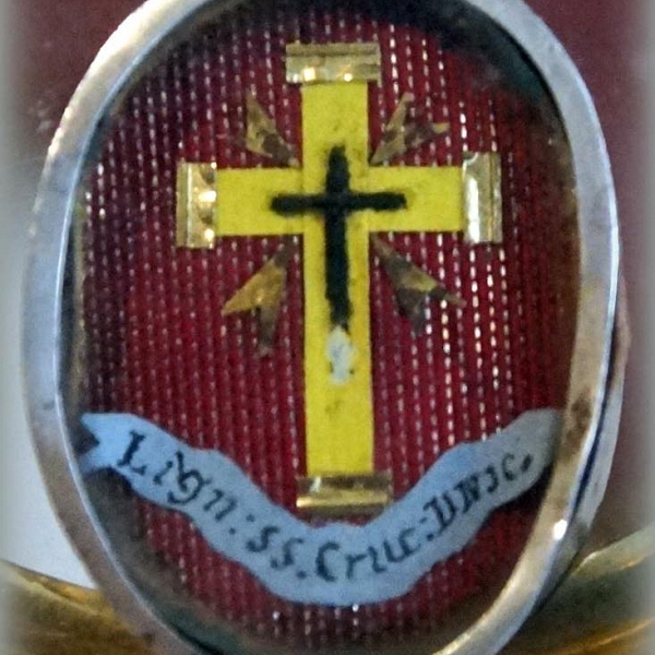 Detalle del Lignum Crucis