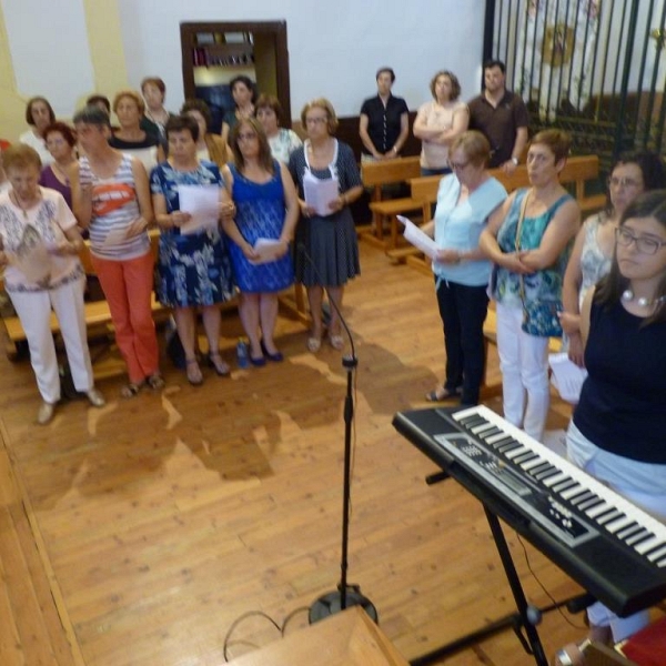 Eucaristía y unción en la iglesia de Villarrín