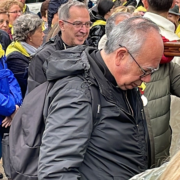 Medio millar de zamoranos en Santiago acompañando a la Virgen de la Concha