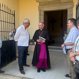 Fernando Valera culmina en Alba cinco días de visita pastoral, escucha y esperanza