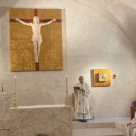 El obispo preside la eucaristía de la fiesta de la facultad de teología de Salamanca
