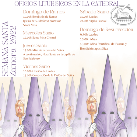 Oficios litúrgicos en la Catedral. Jueves Santo