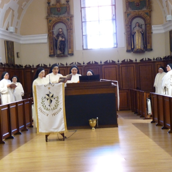 Celebración de Santo Domingo en el convento de las Dominicas Dueñas