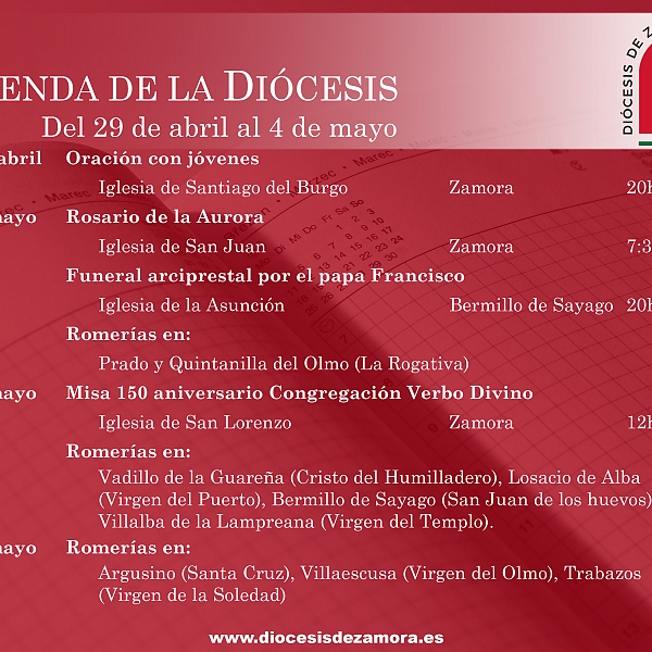 Agenda de la semana