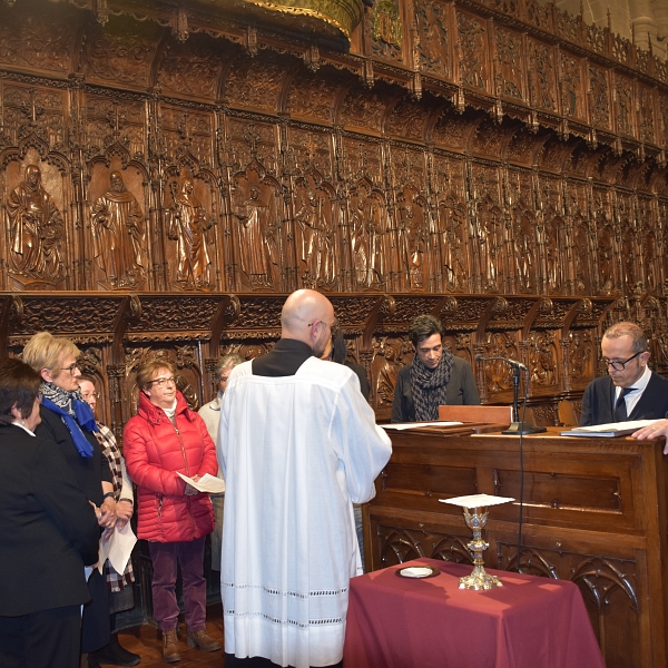 Zamora se despide de Uriarte con la celebración de la misa en la catedral