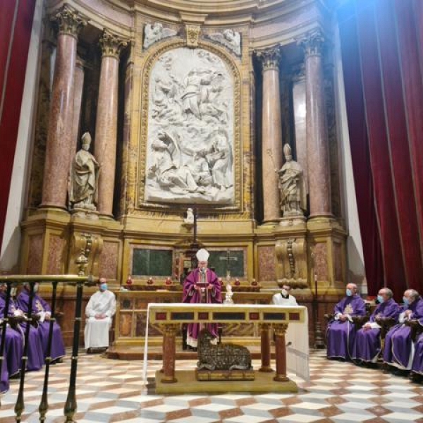 Miércoles de ceniza en la catedral