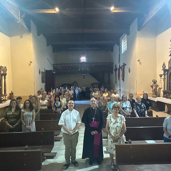Fernando Valera culmina en Alba cinco días de visita pastoral, escucha y esperanza