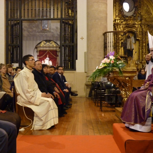 Ordenación de diácono de Agustín Crespo