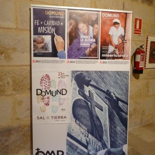 Exposición de carteles del DOMUND